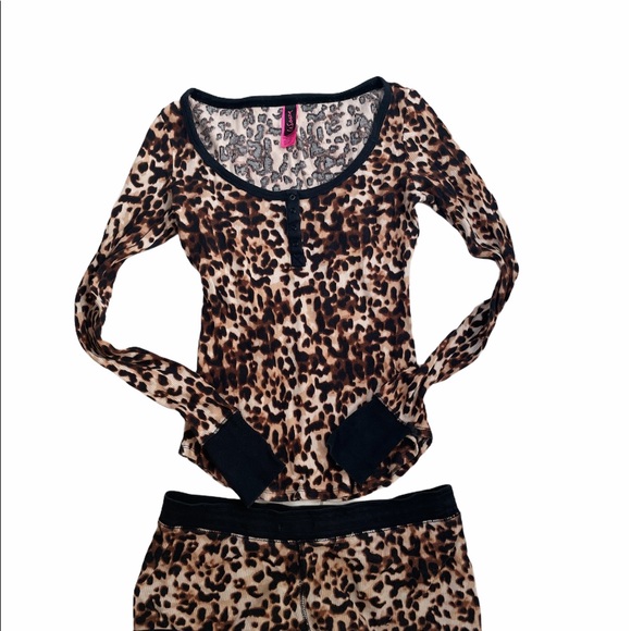 La SENZA Other - La Senza 2 piece animal print lounge wear